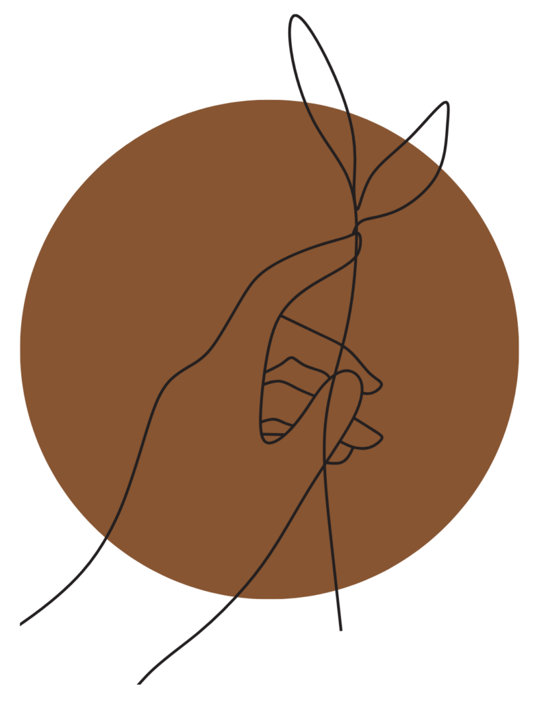 Symbolisches Icon für Gedanken und emotionale Anliegen in einer Trennungssituation auf der Website von Nadin Billing, Paartherapie in Frankfurt